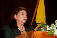 Myriam Félix López, miembro del Consejo de Participación Ciudadana y Contrl Social (CPCCS) transitorio.