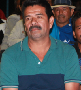 Jacinto Mendoza, presidente del comité barrial Vista al Mar, en San Mateo de Manta.